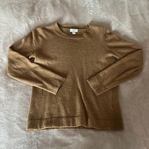 Brown JCrew Crewneck Sweater